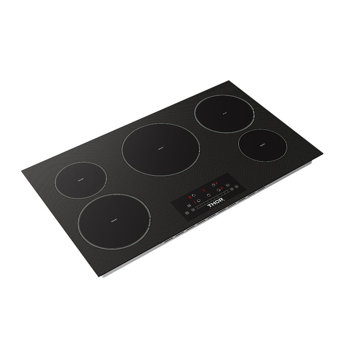 Thor Kitchen 36-Inch Induction Cooktop (PIH36) – left