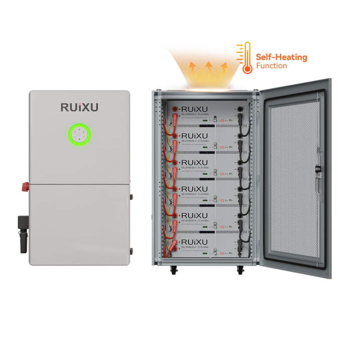 RUiXU 30kWh Battery Kits + RX-12K Inverter Bundles