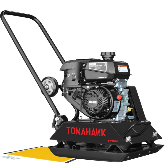 Tomahawk Power Vibratory Plate Compactor Tamper with Kohler Engine for Dirt Gravel Soil Compaction - View 12