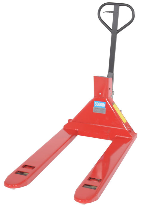 Vestil PM-2746-TL-SCL-LP-PT steel trade legal low profile pallet truck with scale - view 2
