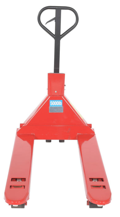 Vestil PM-2746-TL-SCL-LP-PT steel trade legal low profile pallet truck with scale - view 3