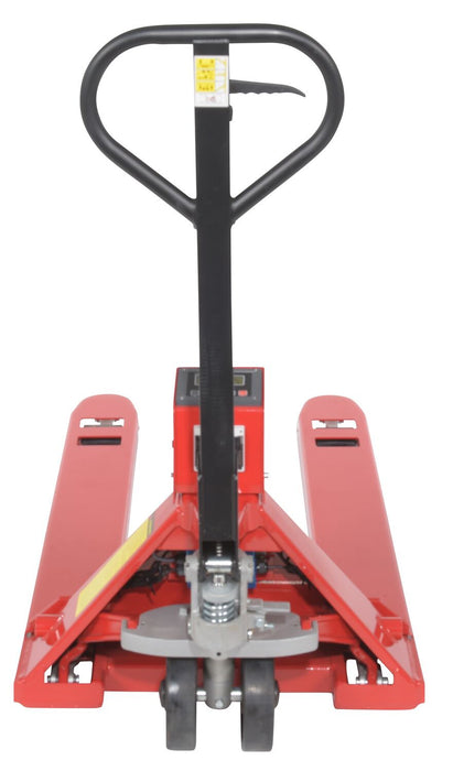 Vestil PM-2746-TL-SCL-LP-PT steel trade legal low profile pallet truck with scale - view 4