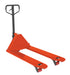 Vestil PM5-2748-OR Steel Full Featured Pallet Truck 27 in. x 48 in. 5,500 lb. Capacity Orange