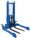 Vestil PMPS-60-AIR Steel Pallet Master/Server Stacker Reciprocating Air/Oil Powered 60 in. Raised Height 4,000 lb. Capacity B