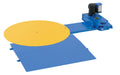 Vestil POW-CAR-50-R-4848 steel low profile powered carousel approach ramp - view 4