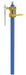 Vestil POW-CAR-M-RF Steel Manual Mast Field Installed For POW-CAR Models Blue / Yellow
