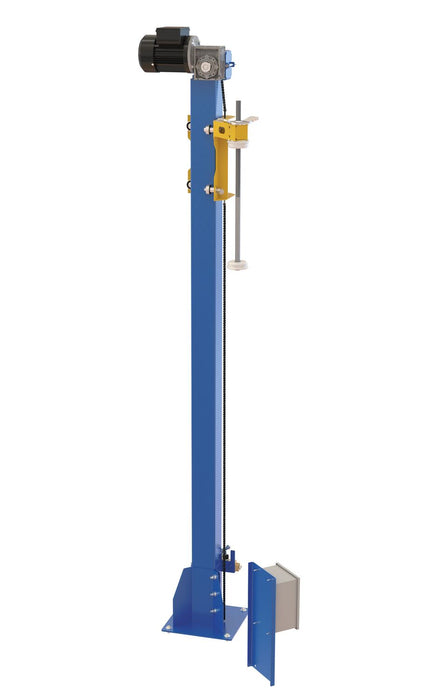 Vestil POW-CAR-PMO factory installed steel powered mast option for low profile - view 4