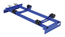 Vestil PRDC-36-R Steel Pallet Rack Drum Roller Cradle 36-1/2 in. x 17-3/8 in. x 6-15/16 in. 800 lb. Capacity Blue