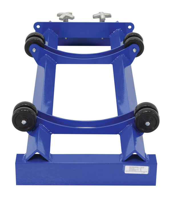 Vestil PRDC-36-R steel pallet rack drum roller cradle - view 3