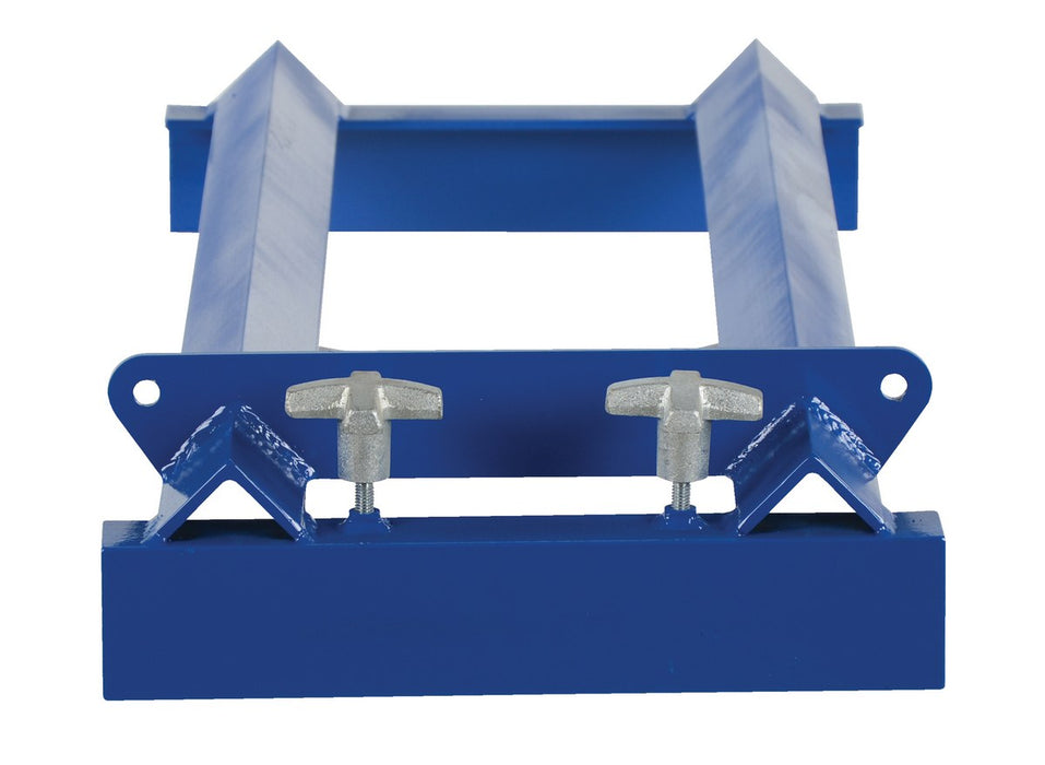 Vestil PRDC-36 steel pallet rack drum cradle - view 3