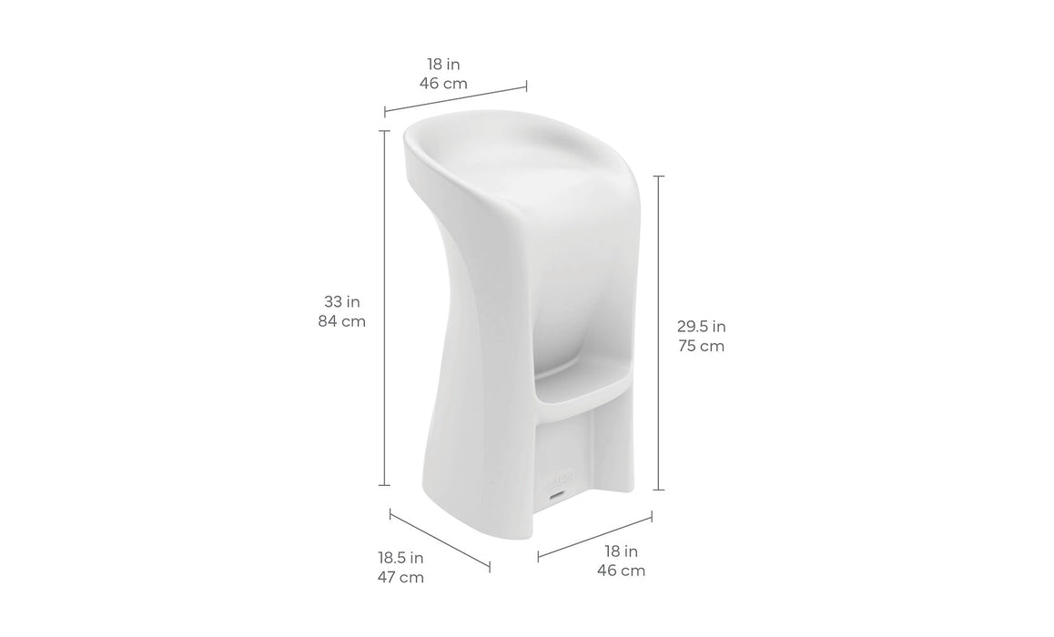 Ledge Lounger Signature Barstool-Bar Height — view 11