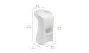 Ledge Lounger Signature Barstool-Bar Height — view 11