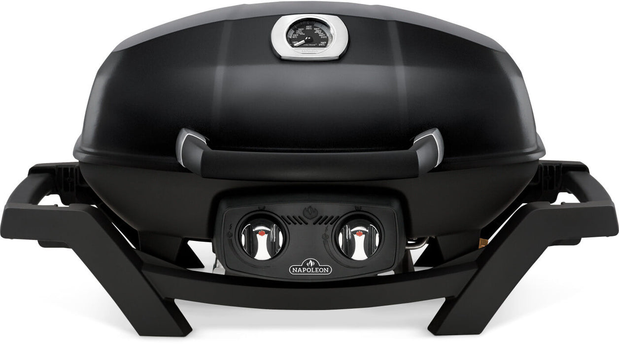 Napoleon TravelQ PRO285 Portable Propane Gas Grill, Black - Napoleon