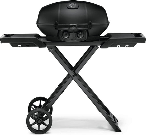 Napoleon PHANTOM TravelQ PRO 285 Portable Gas Grill with Scissor Cart, Matte/Matt Black - Napoleon