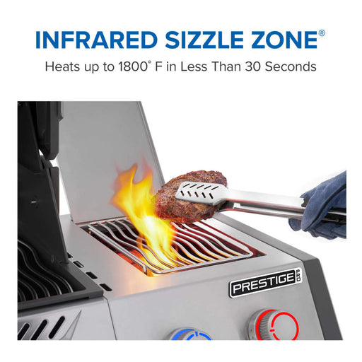 Napoleon Prestige PRO 665 Elite Natural Gas Grill with Smart Technology & Electric Smoker Box - Napoleon