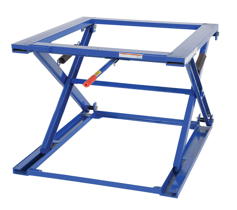 Vestil PS-4045 steel adjustable pallet stand - view 2