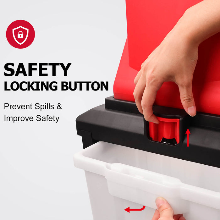 PowerSmart 15Amp Electric Wood Chipper Leaf Mulcher w/ Collection Bin PS12A