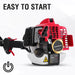 PowerSmart 25.4cc 16" Gas String Trimmer & Edger PS4532 Home Decor - Close-Up
