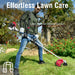 PowerSmart 25.4cc 16" Gas String Trimmer & Edger PS4532 Home Decor - Installation View
