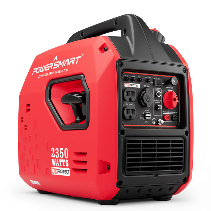 PowerSmart 2350W Portable Inverter Generator w/ CO Alert PS5025C