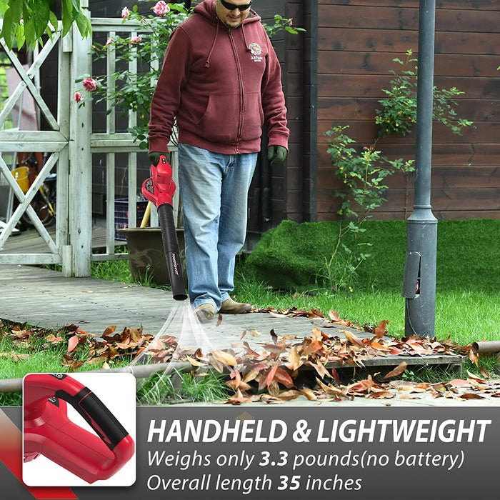 PowerSmart 20V Cordless Leaf Blower Tool Only PS76102