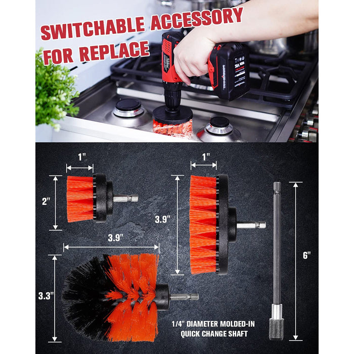 PowerSmart 20V Cordless Drill Driver w/ Brushes, Battery & Charger Included PS76430A