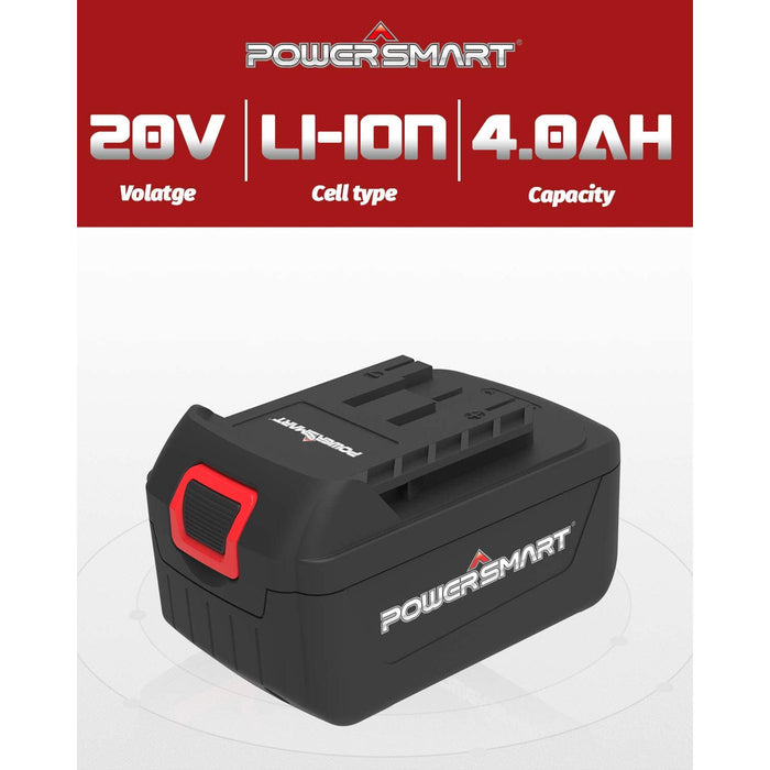 PowerSmart 20V 4.0Ah Lithium-Ion Battery PS76440B