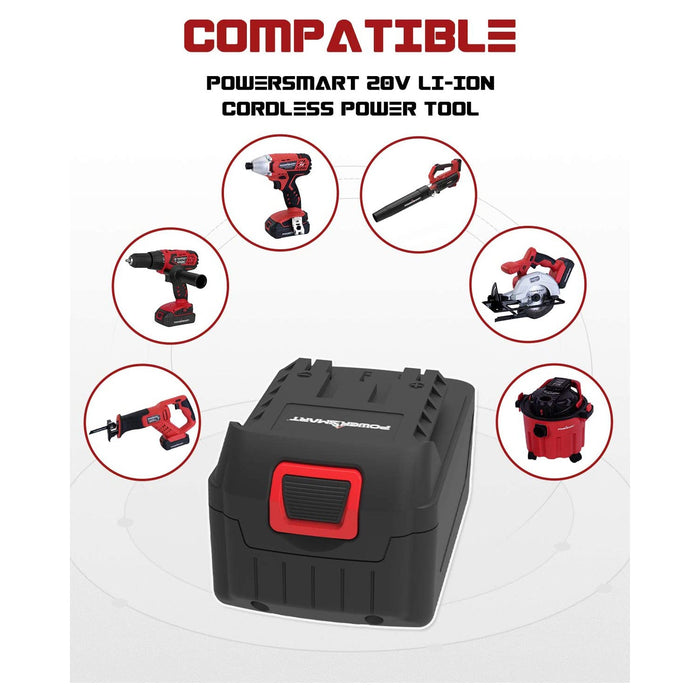 PowerSmart 20V 4.0Ah Lithium-Ion Battery PS76440B