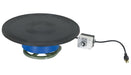 Vestil PT-250 Steel Clockwise Powered Turntable 18 in. x 18 in. x 6-1/16 in. 250 lb. Capacity Blue