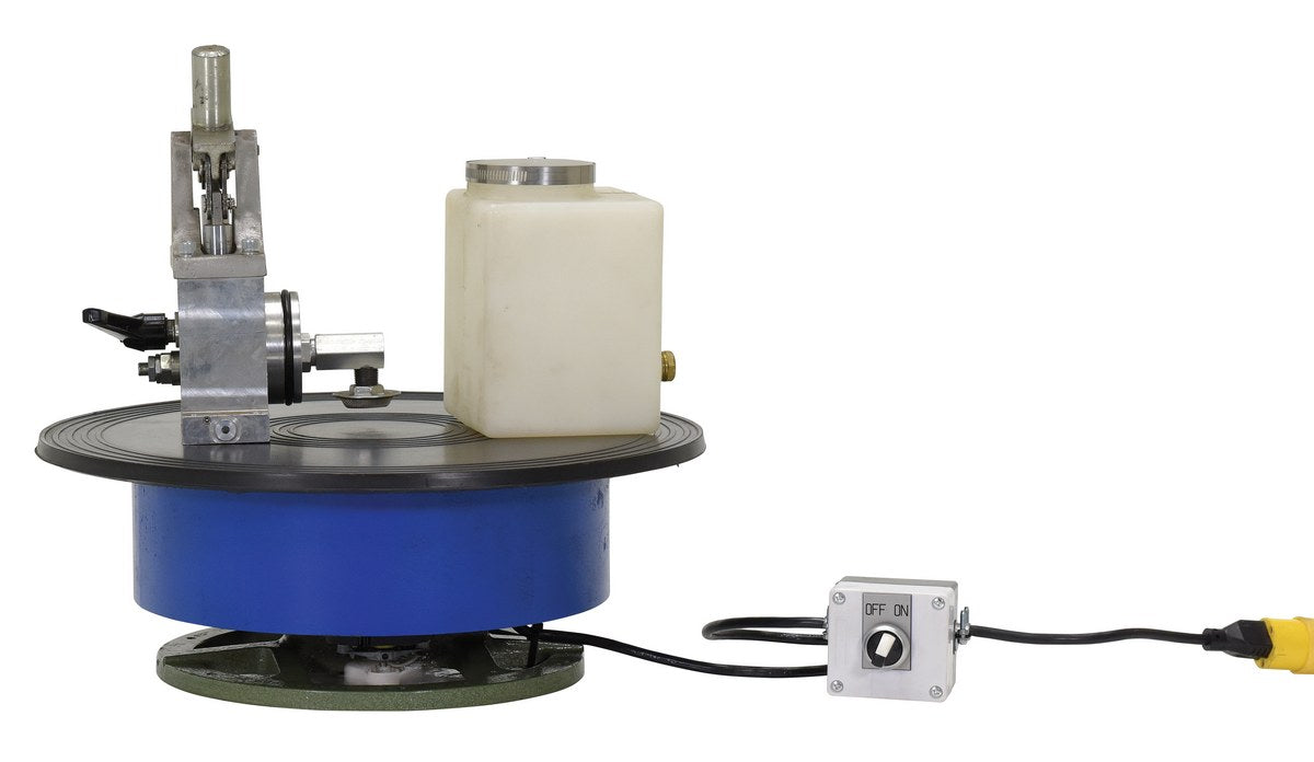 Vestil PT-750 steel clockwise powered turntable - view 4