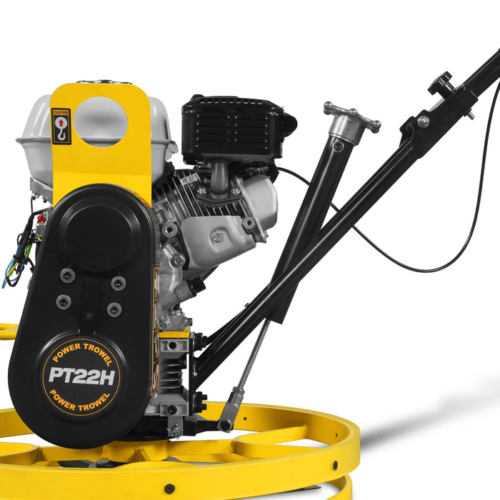 Honda GX160 Power Trowel in-use view