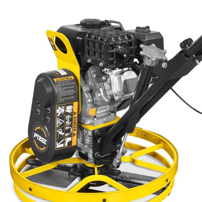 8 HP Power Trowel feature detail