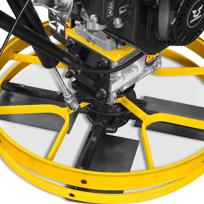 8 HP Power Trowel in-use view