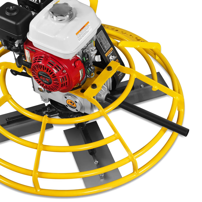 Honda GX160 Power Trowel in-use view