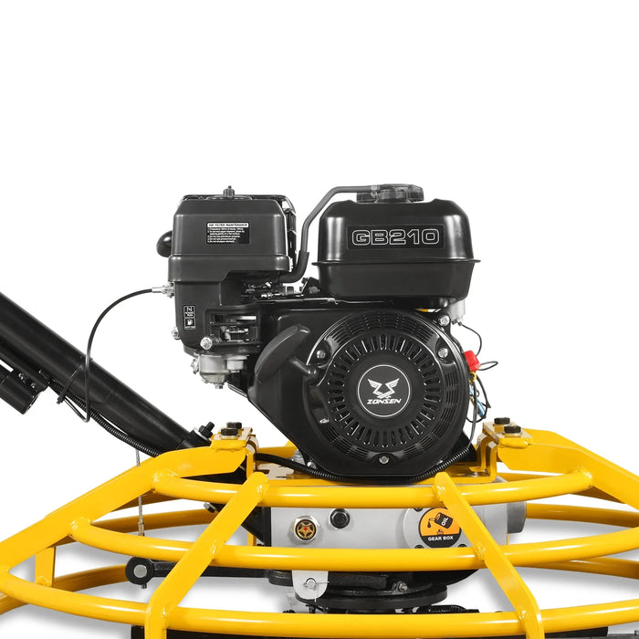 8 HP Power Trowel angle view