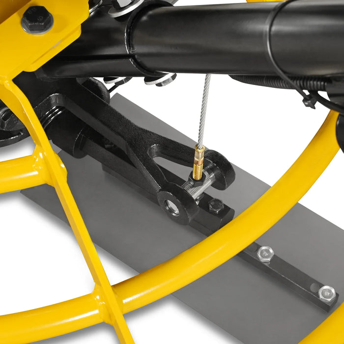 8 HP Power Trowel in-use view