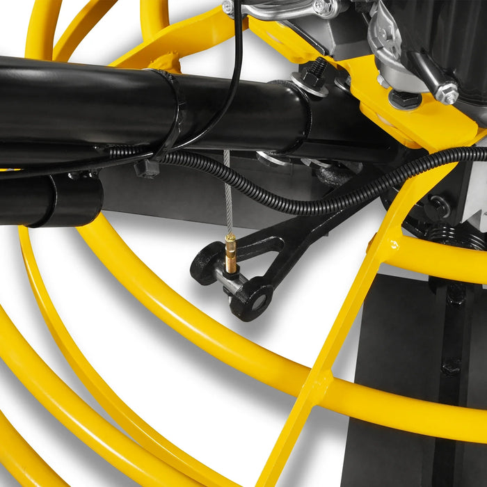 15 HP Power Trowel in-use view