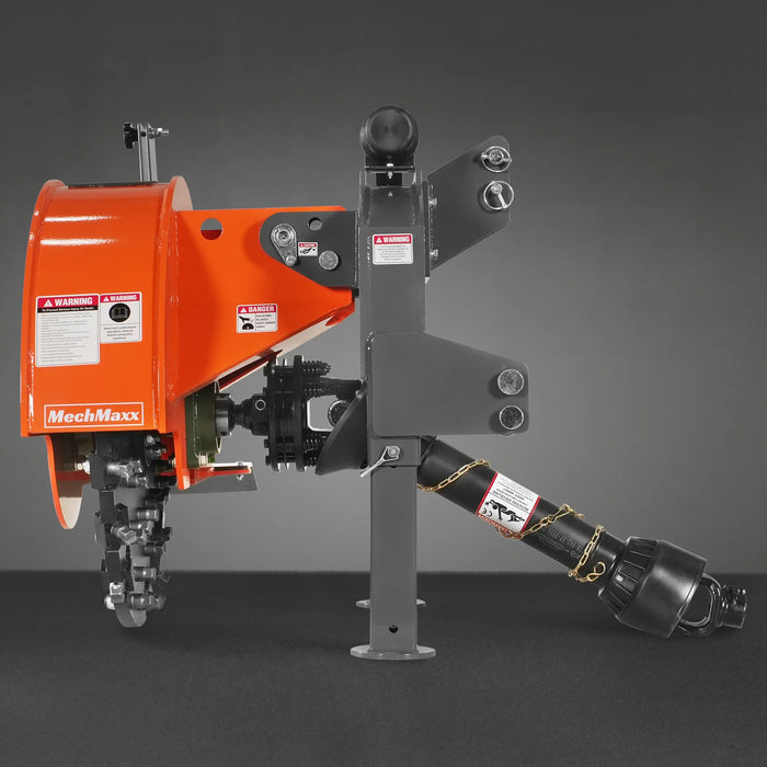 3-Point PTO Stump Grinder with 44 Carbide Teeth (PTO Shaft Included wi — view 20