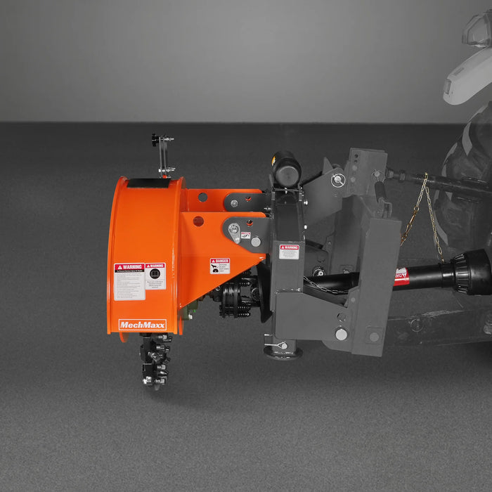3-Point PTO Stump Grinder with 44 Carbide Teeth (PTO Shaft Included wi — view 24