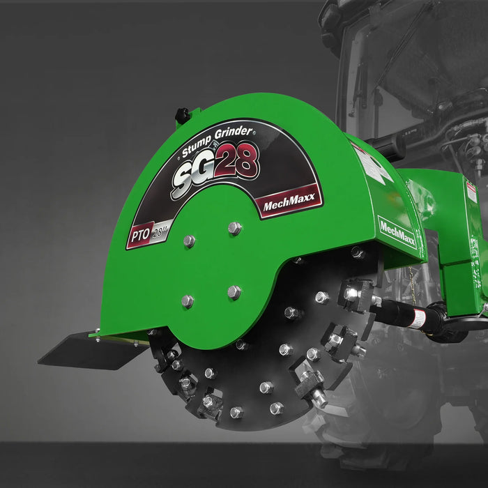 3-Point PTO Stump Grinder with 44 Carbide Teeth (PTO Shaft Included wi — view 25