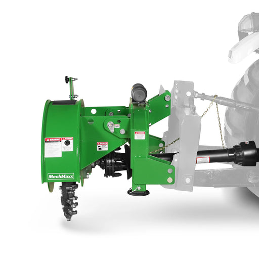 3-Point PTO Stump Grinder with 44 Carbide Teeth (PTO Shaft Included wi — angle view