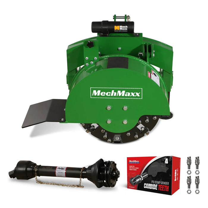 3-Point Hitch PTO Stump Grinder with 34 Carbide Teeth (PTO Shaft Inclu — view 23