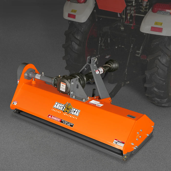 3-Point PTO Stump Grinder & 60'' PTO Flail Mower Combo, SG24 & NAM60