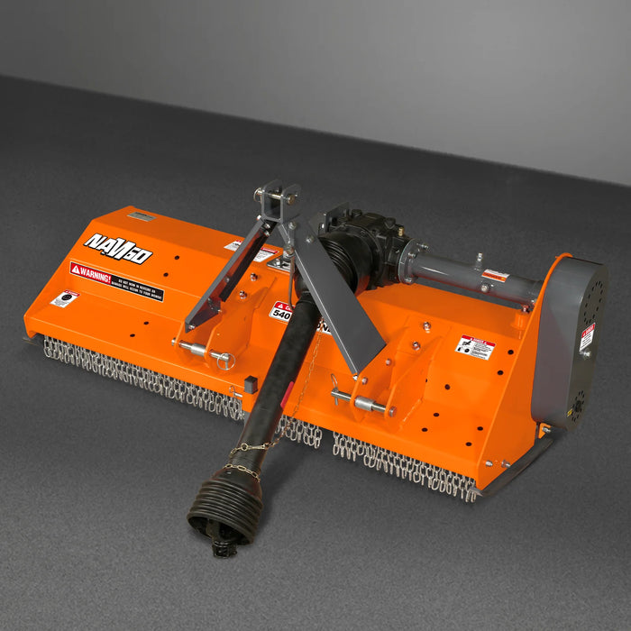 3-Point PTO Stump Grinder & 60'' PTO Flail Mower Combo, SG24 & NAM60