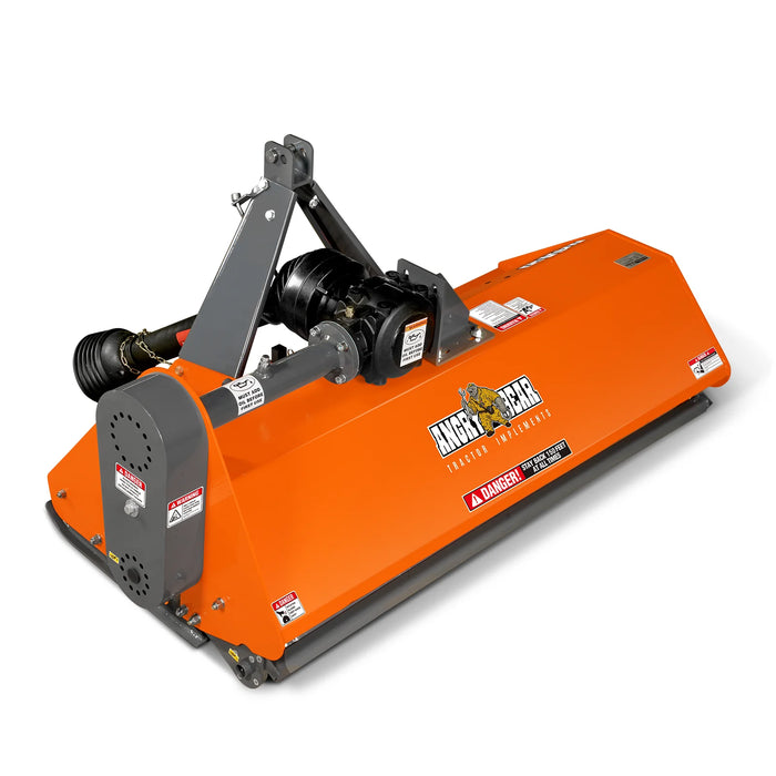 3-Point PTO Stump Grinder & 60'' PTO Flail Mower Combo, SG24 & NAM60