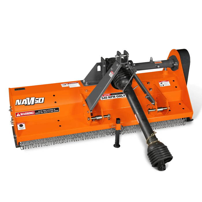 3-Point PTO Stump Grinder & 60'' PTO Flail Mower Combo, SG24 & NAM60