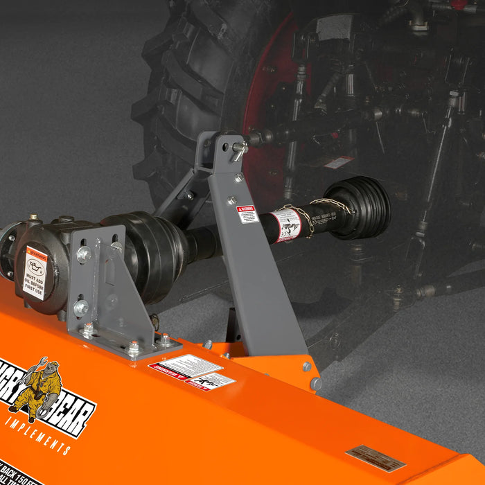 3-Point PTO Stump Grinder & 60'' PTO Flail Mower Combo, SG24 & NAM60