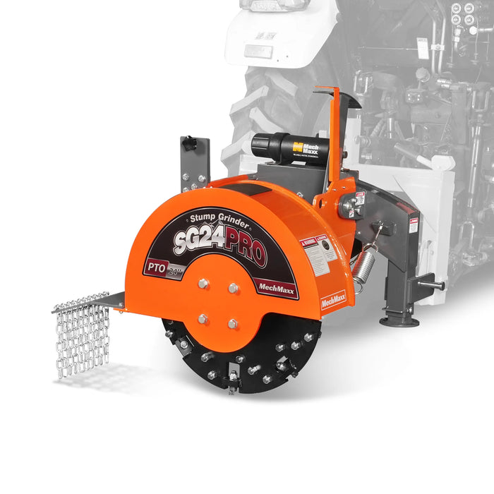 3-Point PTO Stump Grinder with 34 Carbide Teeth (PTO Shaft Included wi — view 16