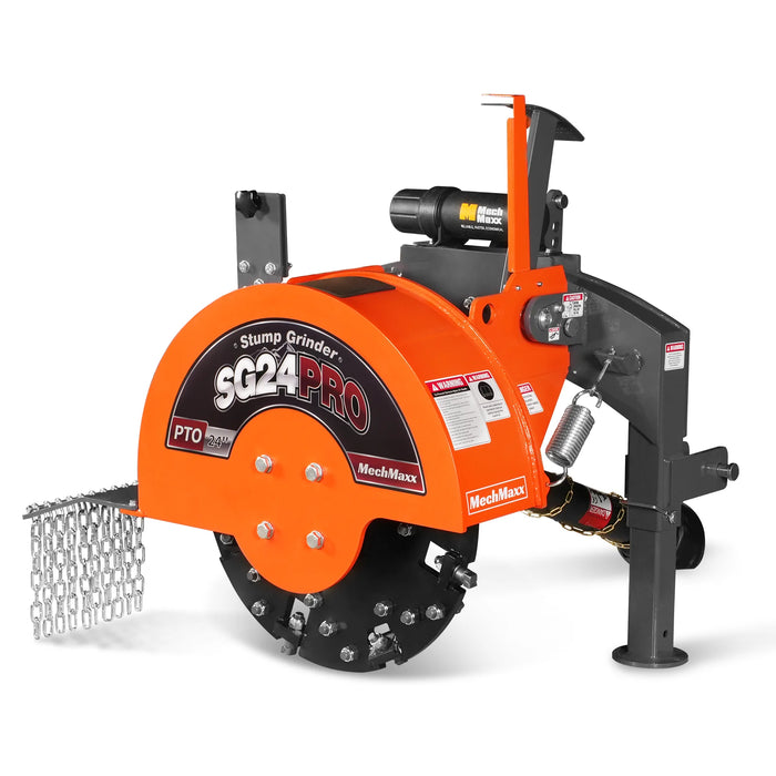 3-Point PTO Stump Grinder with 34 Carbide Teeth (PTO Shaft Included wi — detail view