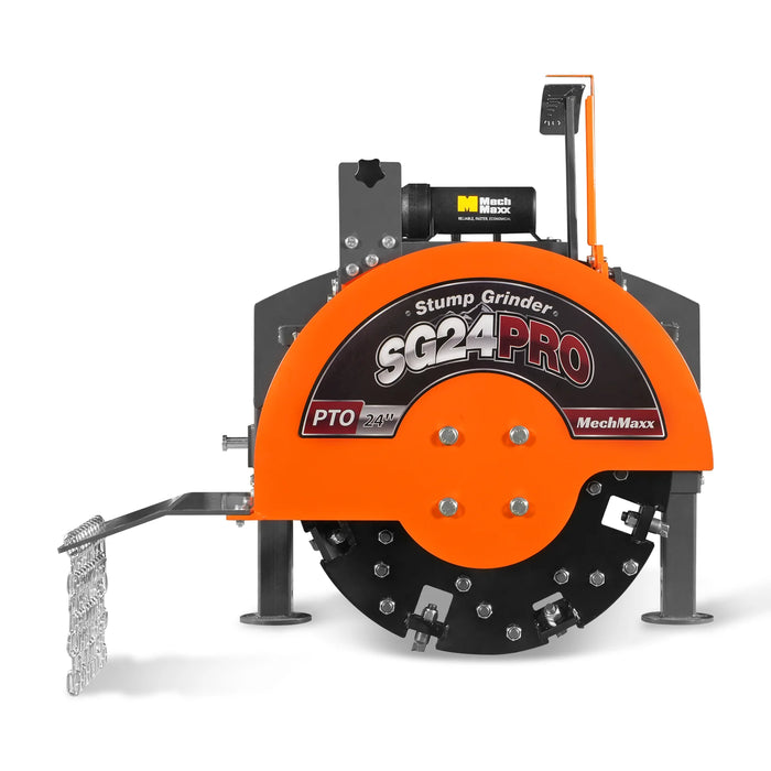 3-Point PTO Stump Grinder with 34 Carbide Teeth (PTO Shaft Included wi — view 20